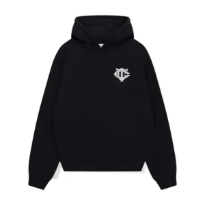 Monogram Heavyweight Hoodie – Black
