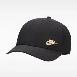 Structured Cap – Brushed Gold Emblem